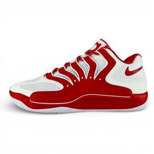 Nike KD 18 TB White University Red Men's Basketball Shoes Sneakers IM0634-104